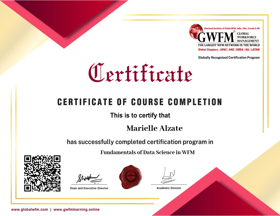 Fundamentals of Data Science in WFM