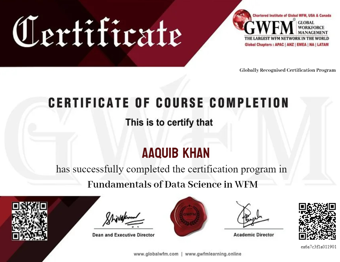 Fundamentals of Data Science in WFM
